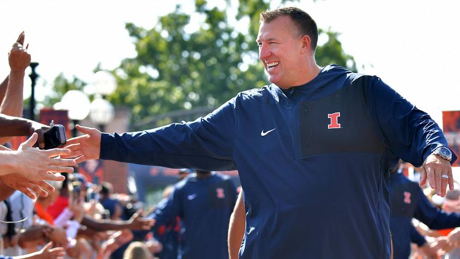 Illinois football battling big boys in sweepstakes for diamond in the ...
