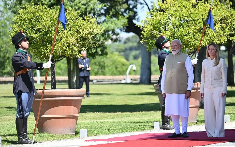 PM Modi awarded FAO's top Agricola Medal in Rome