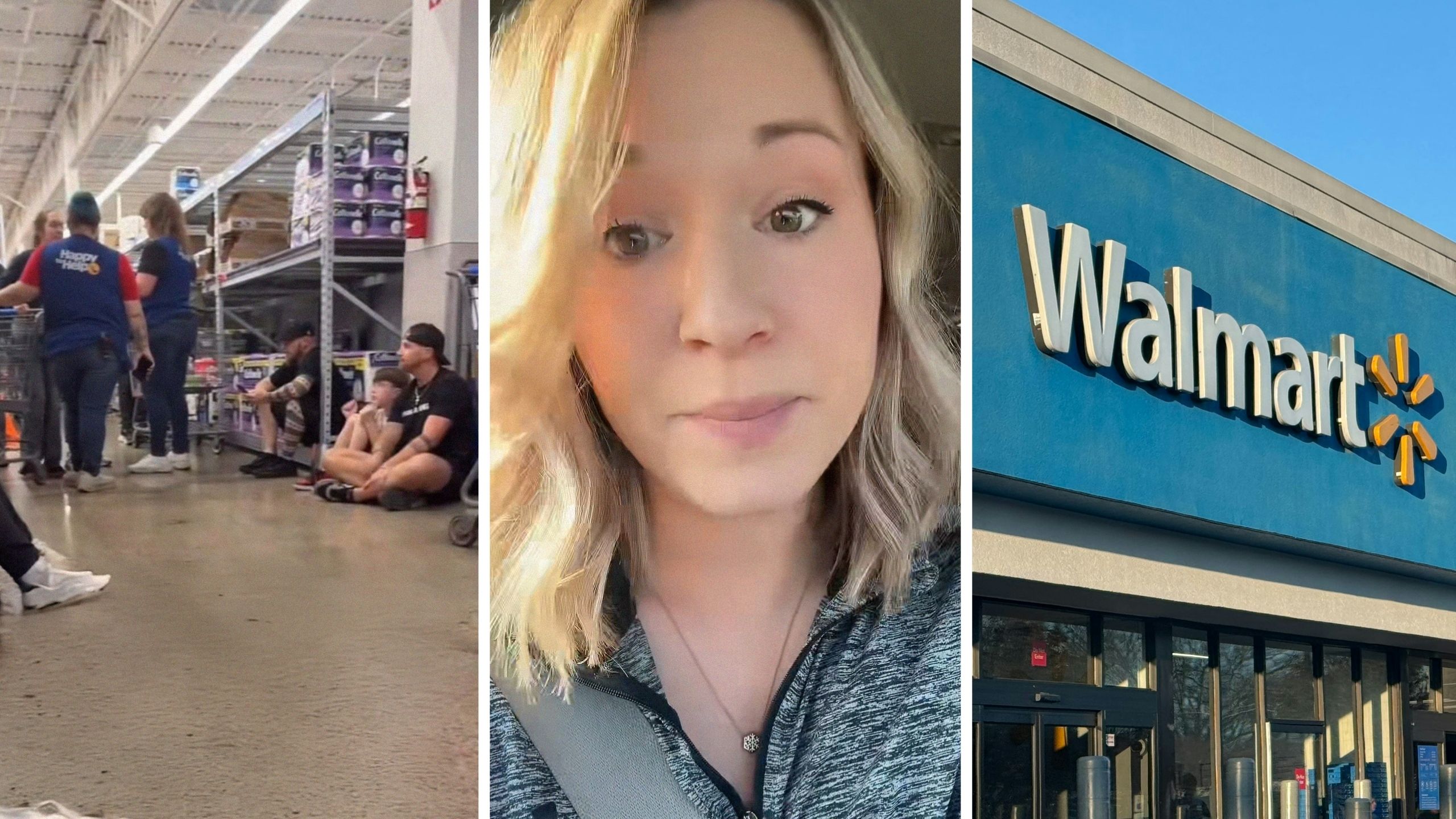 South Dakota customer goes to Walmart for regular shopping trip. Little ...
