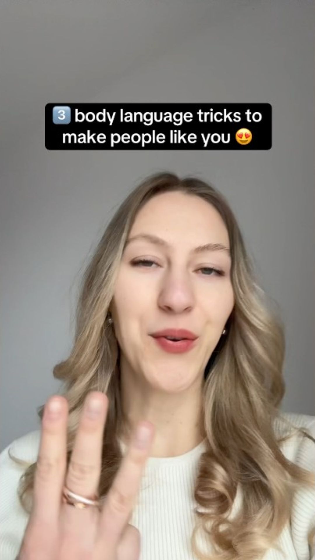 3 body language tricks to make people like you