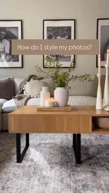 Easy frame arrangement template for stylish wall displays