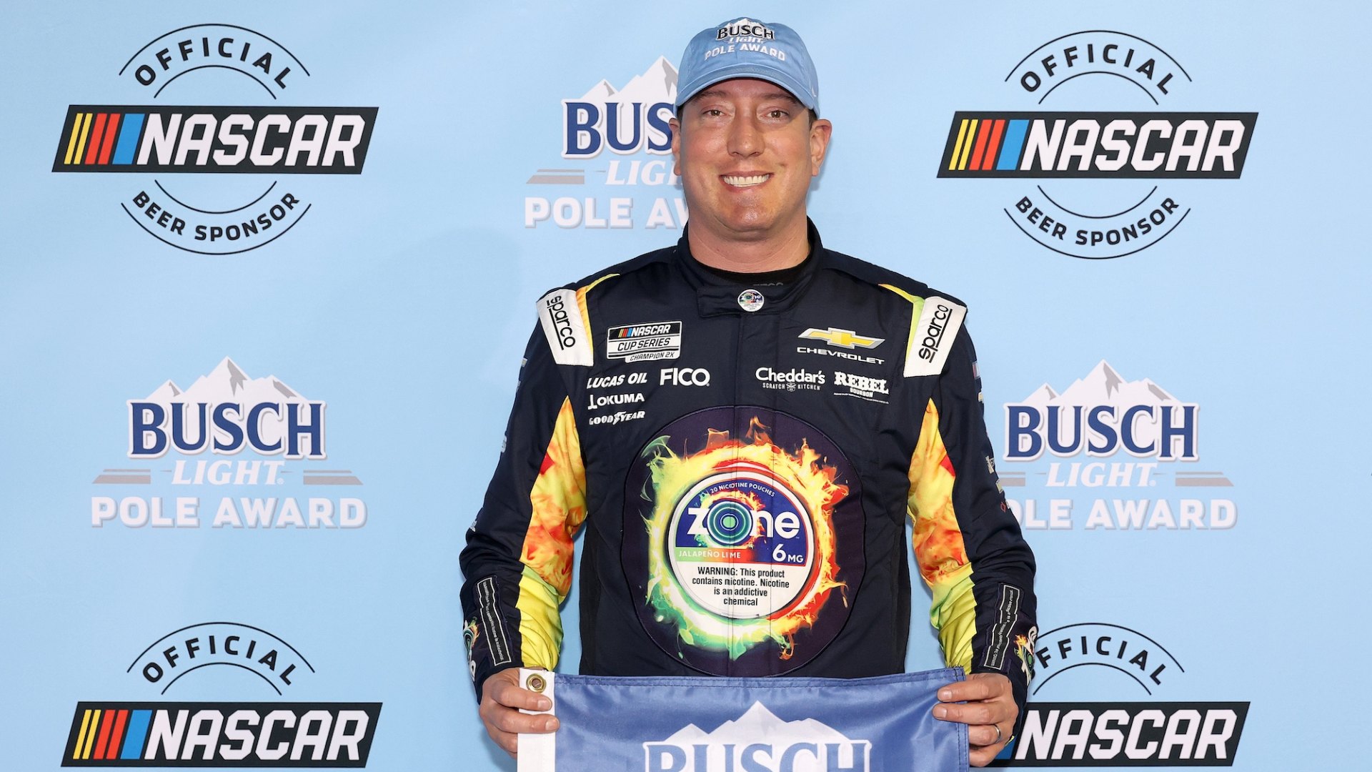 Kyle Busch's team pays silent tribute to racer at Charlotte Motor Speedway