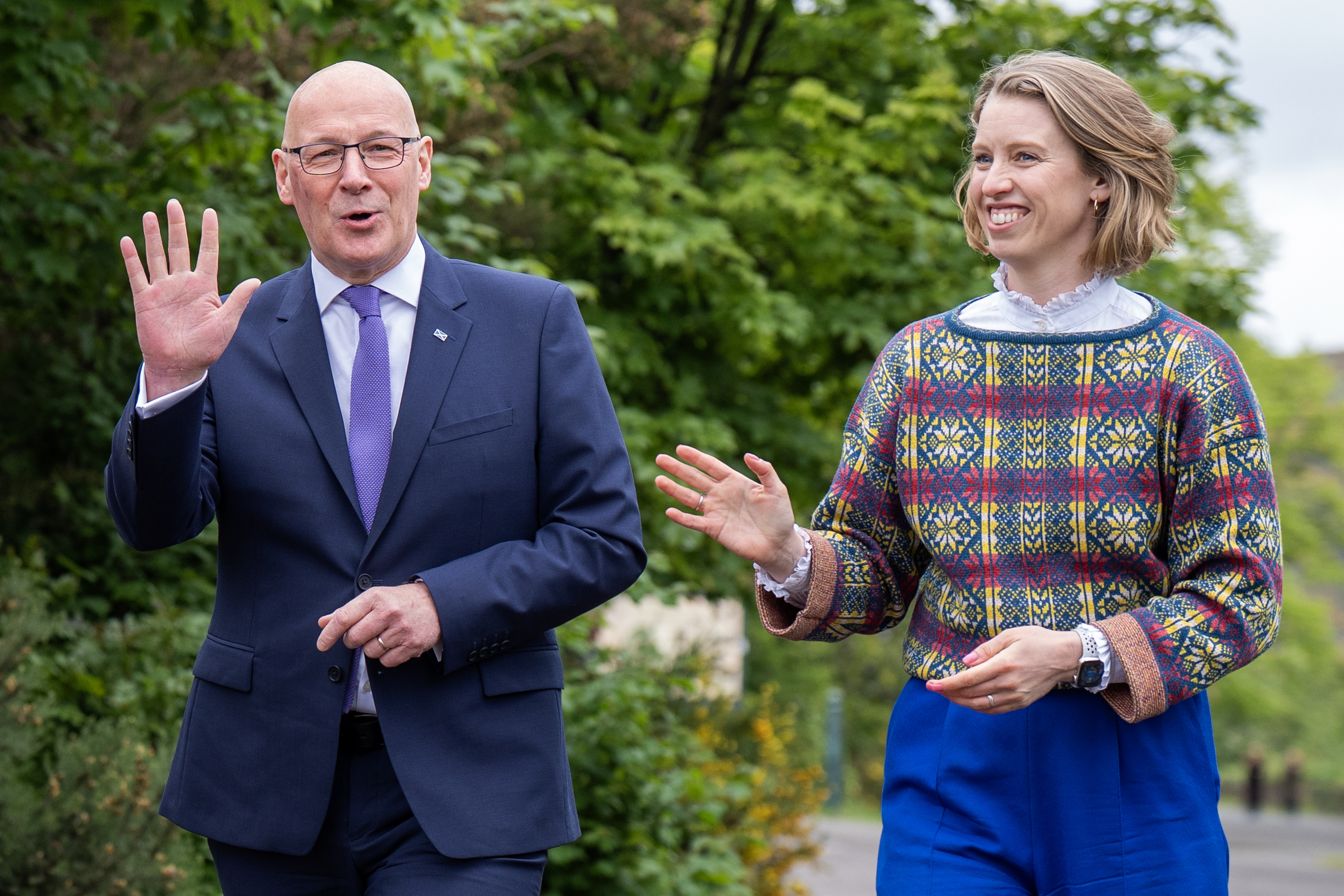 Who is Hannah Mary Goodlad, John Swinney's new public finance minister?