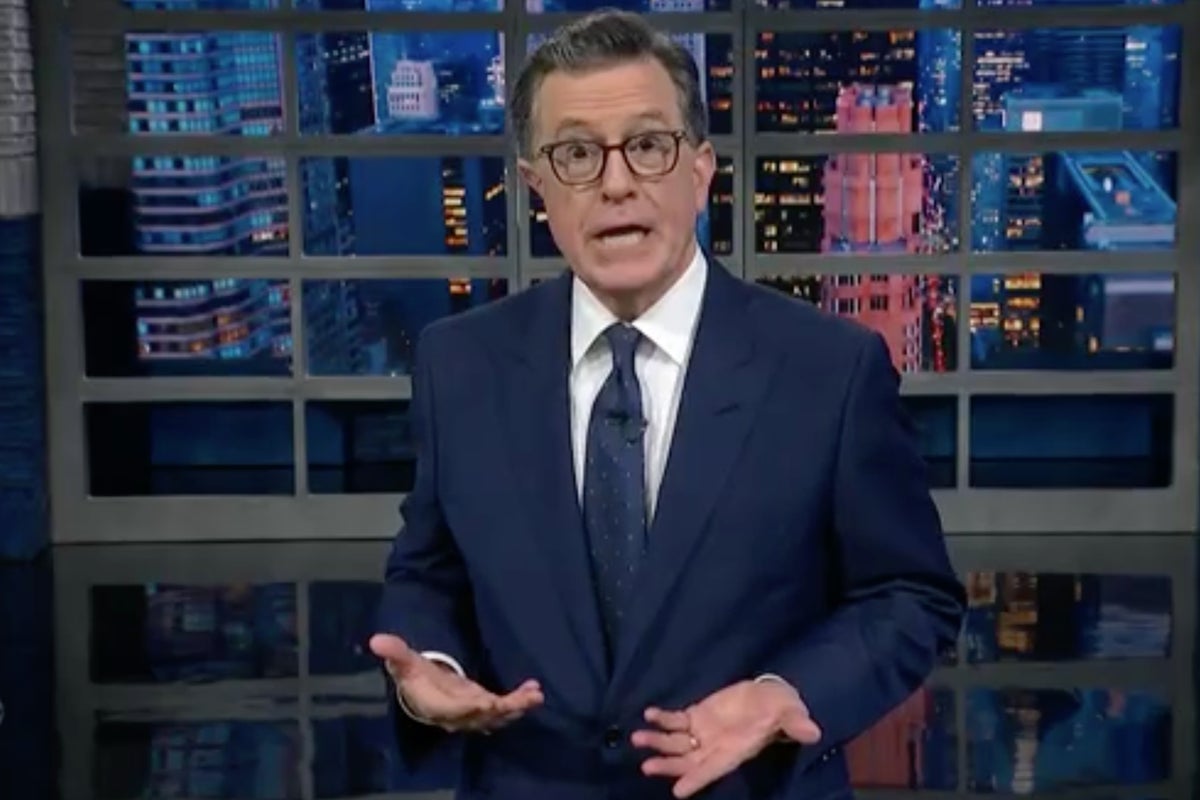 Stephen Colbert jokes about 'one upside' to Late Show cancellation