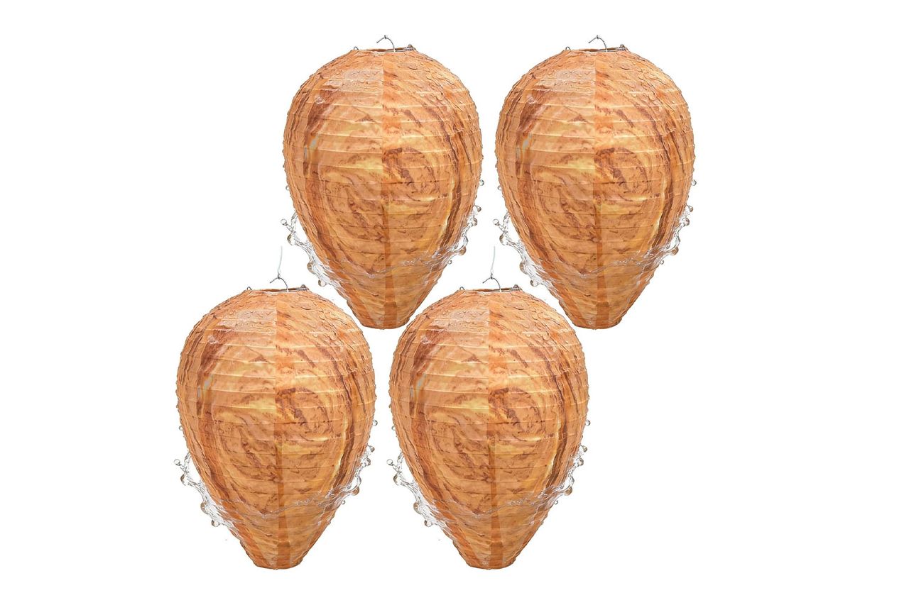 Fake Wasp Nest 4 Pack