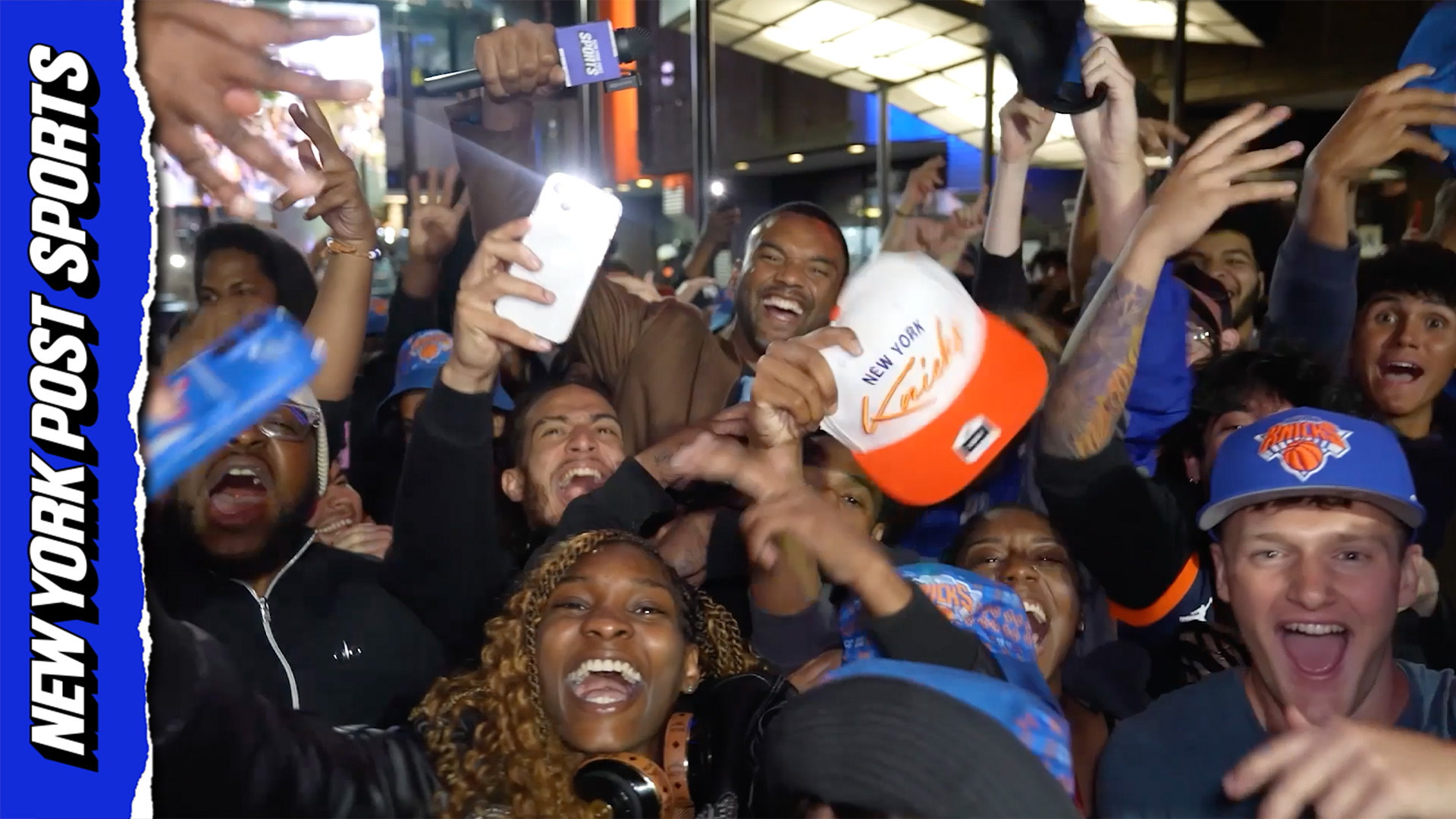 Knicks in 4 chants in full force outside MSG after Game 2 win