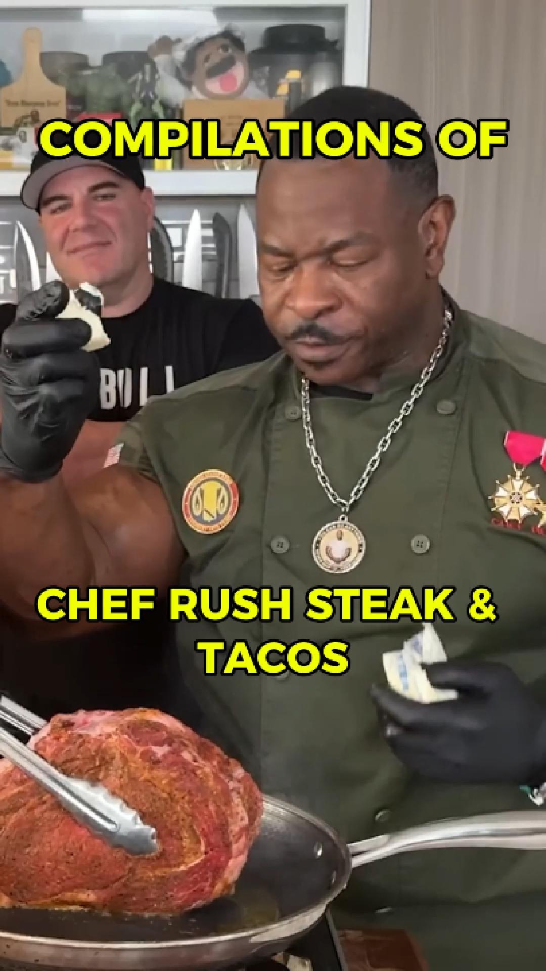 Chef Rush makes the ultimate steak and tacos!