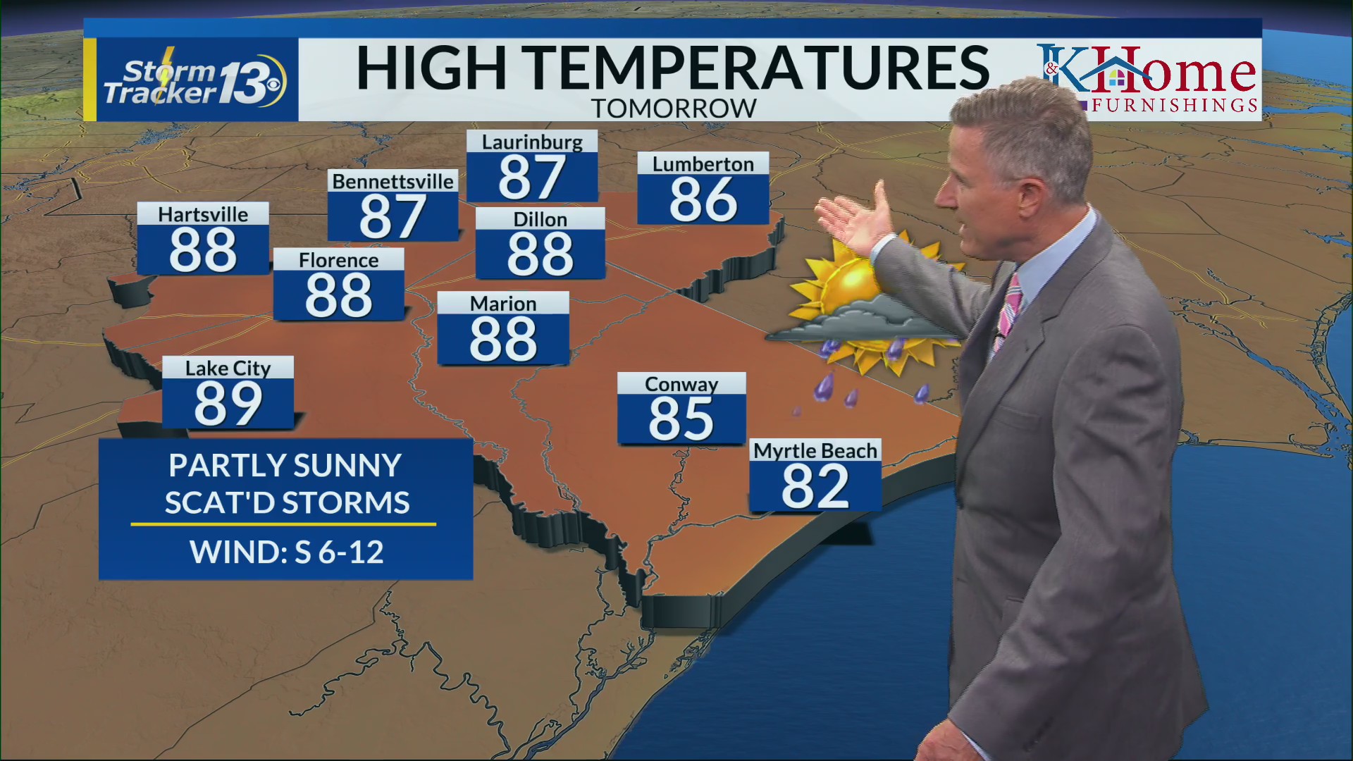 Storm chances are back for the weekend