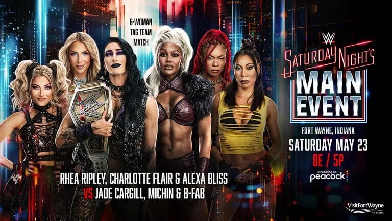 WWE Saturday Night’s Main Event (SNME) XLIV preview & match card (5/23/26)