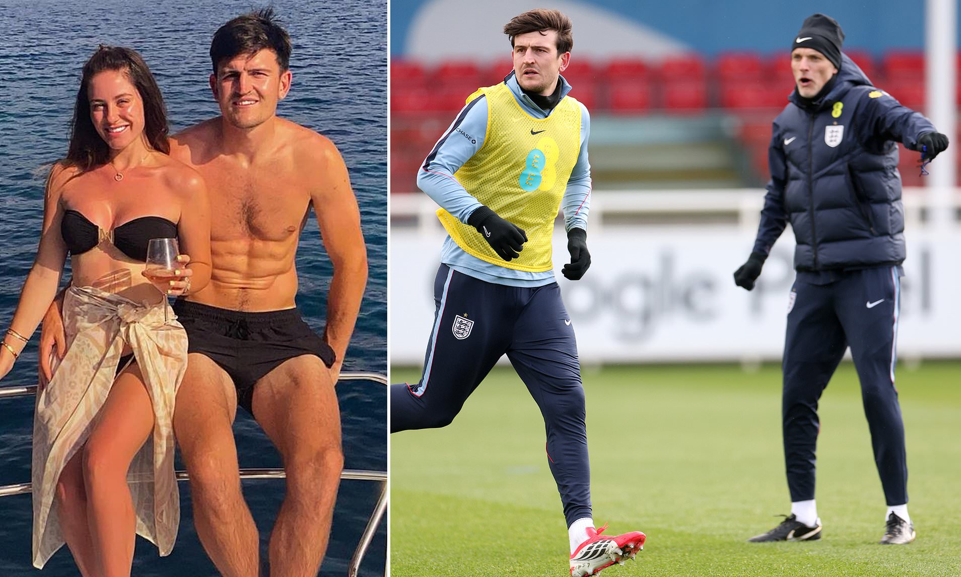 Now Harry Maguire's wife wades into England row: WAG joins mother-in-law in blasting Thomas Tuchel