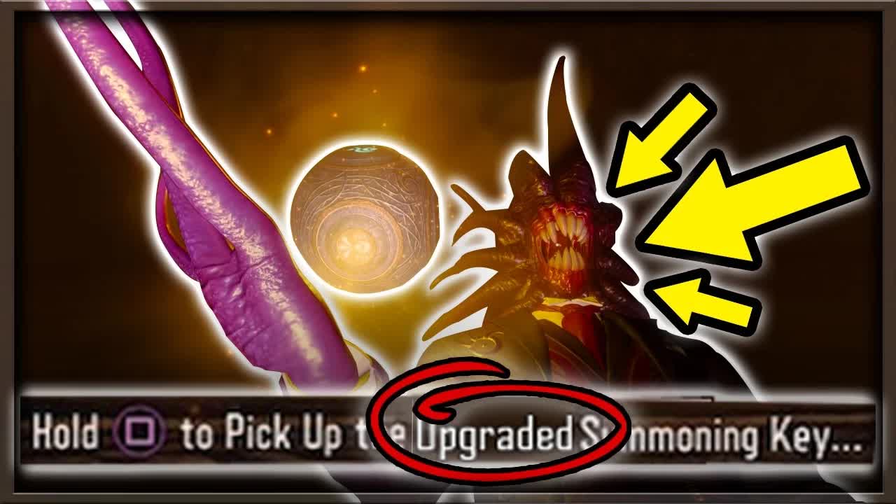 Black Ops 3 zombies upgraded summoning key weapon was possible pre ...