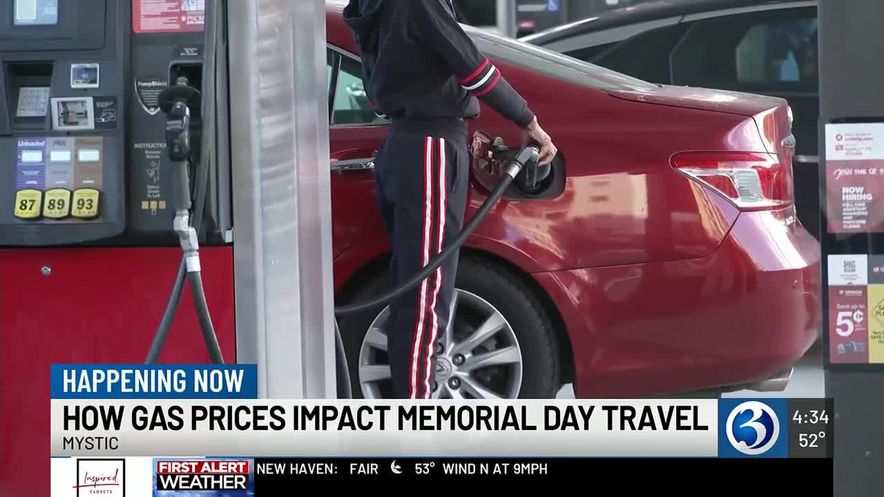 High gas prices, bad weather expected for Memorial Day weekend in Mystic