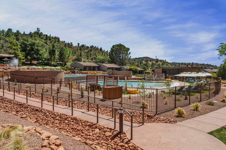 A new desert resort is opening in Sedona, Arizona, with a two-tiered ...
