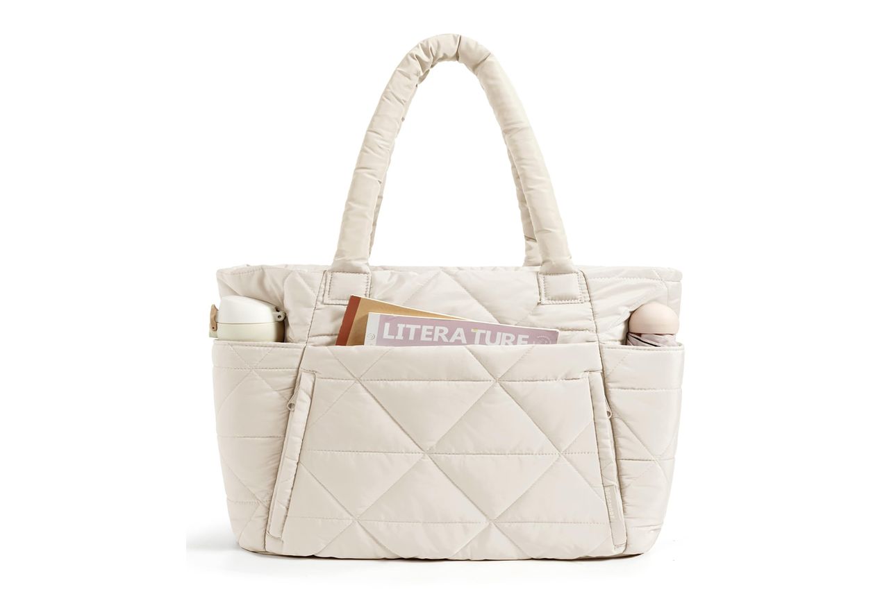Amazon BAGSMART Puffer Tote Bag