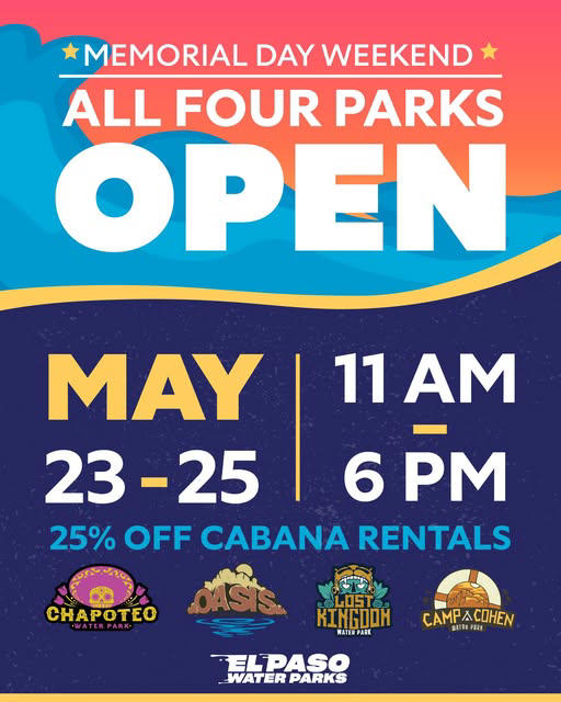 List of openings during Memorial Day weekend