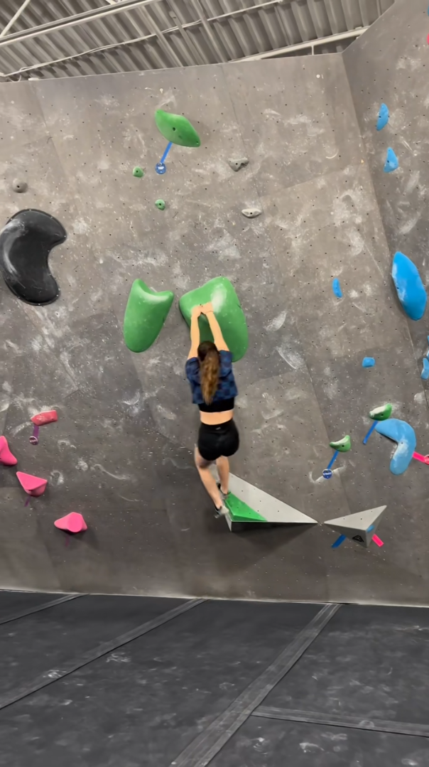 Changing things up with a bit of rock climbing