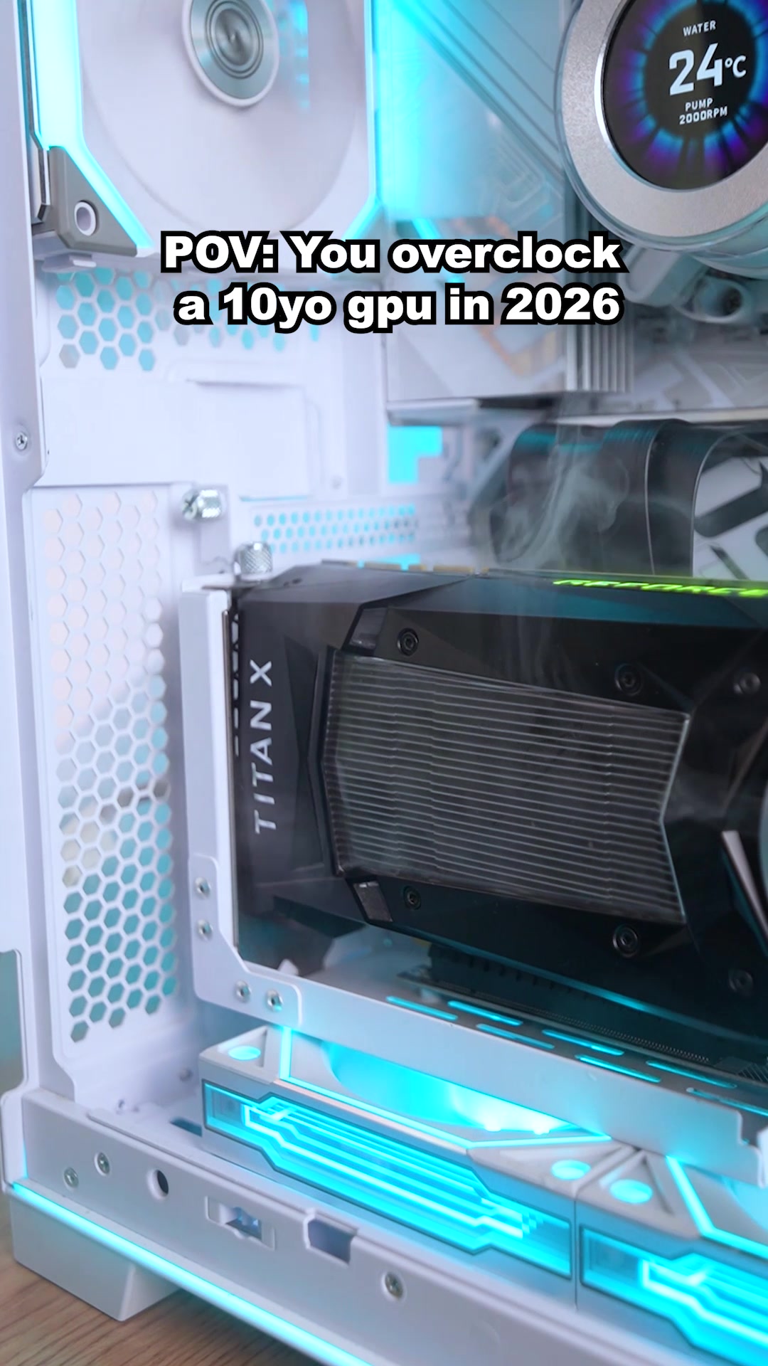 Why is my GPU smoking? What went wrong with this PC build