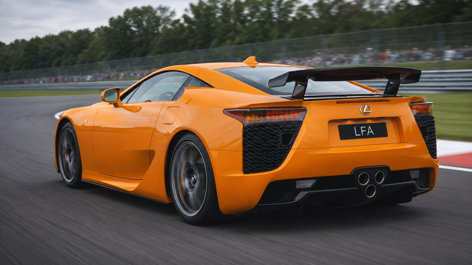 Deze Lexus LFA levert pure V10-geluidservaring