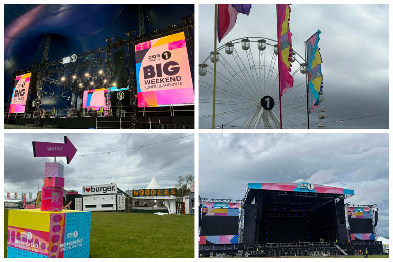Drinks prices and first look inside Radio 1's Big Weekend festival site ...