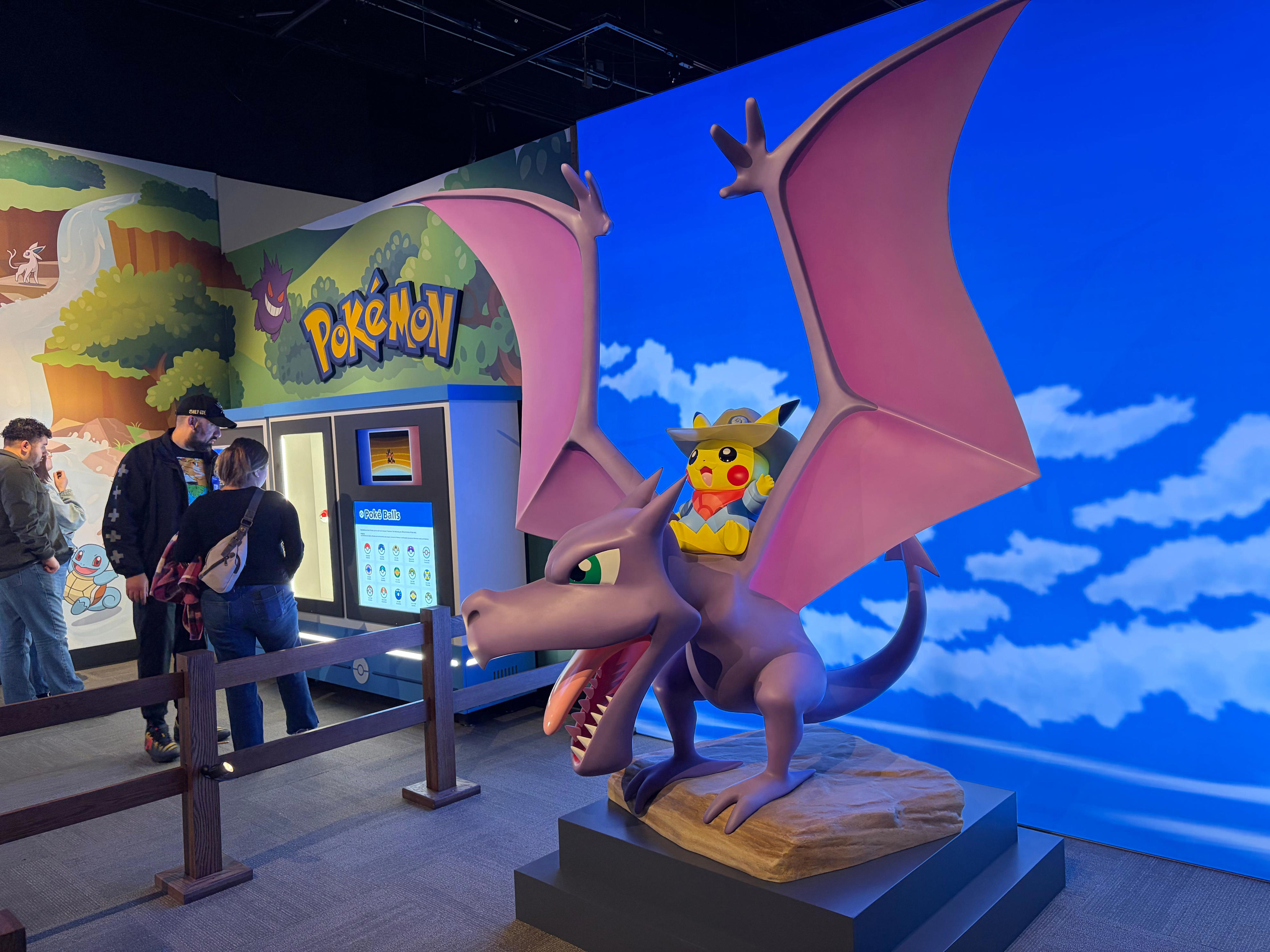 Massive Pokémon sculptures meet real fossils at Field Museum exhibit
