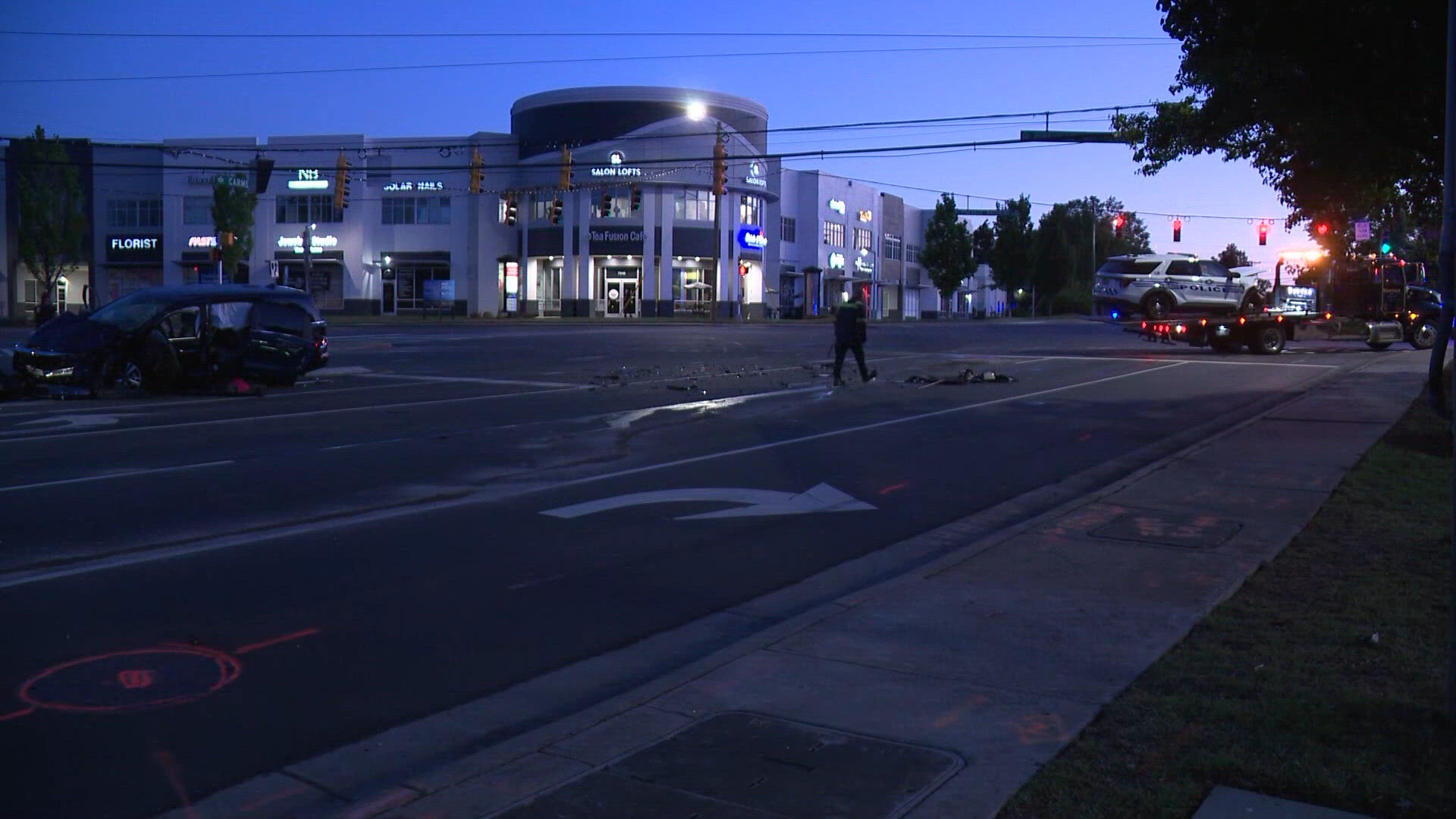 Passenger dies after crash involving CMPD vehicle