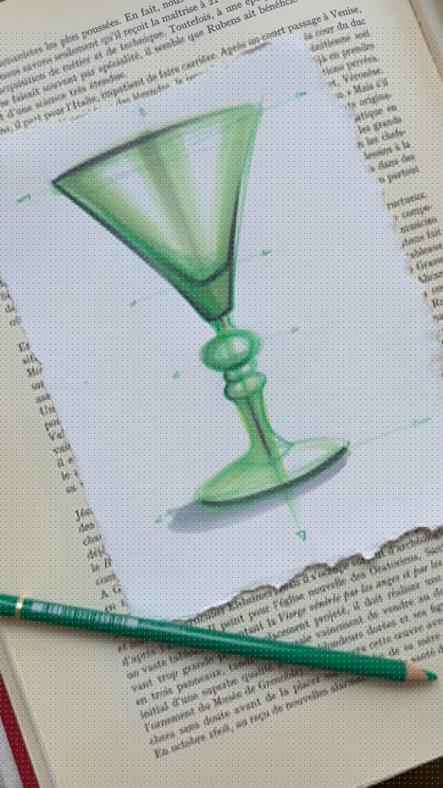 New Drawing Reveal Through Sketching Process
