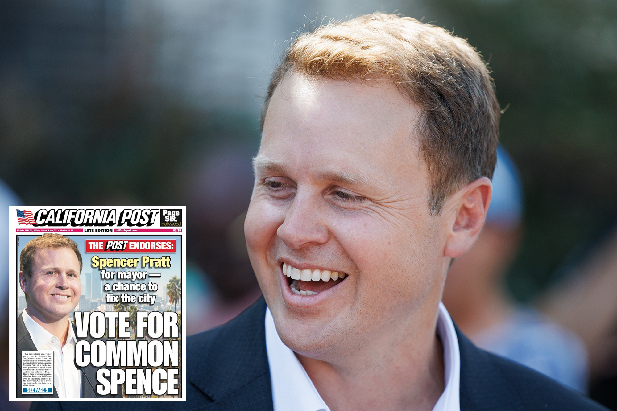 The California Post endorses Spencer Pratt for Los Angeles mayor