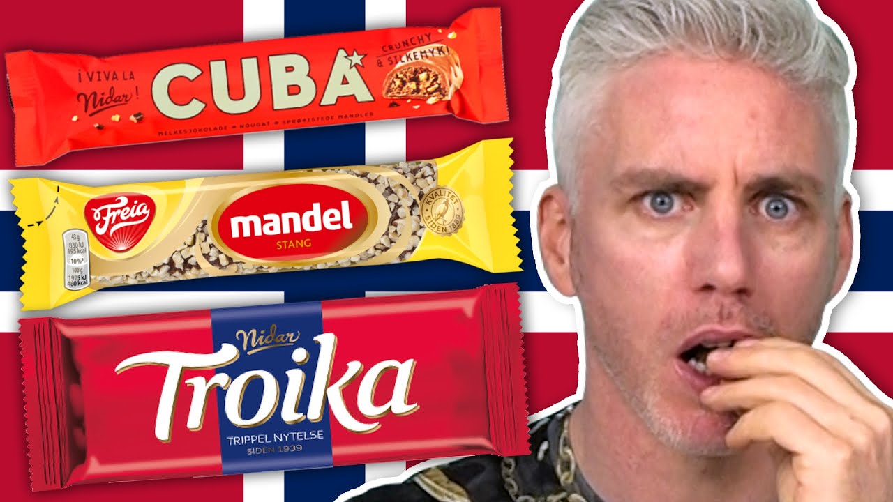 Irish people try Norwegian chocolate