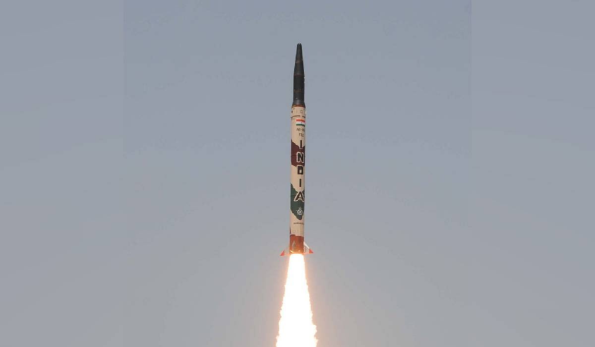 India successfully test-fires nuclear-capable Agni-I ballistic missile