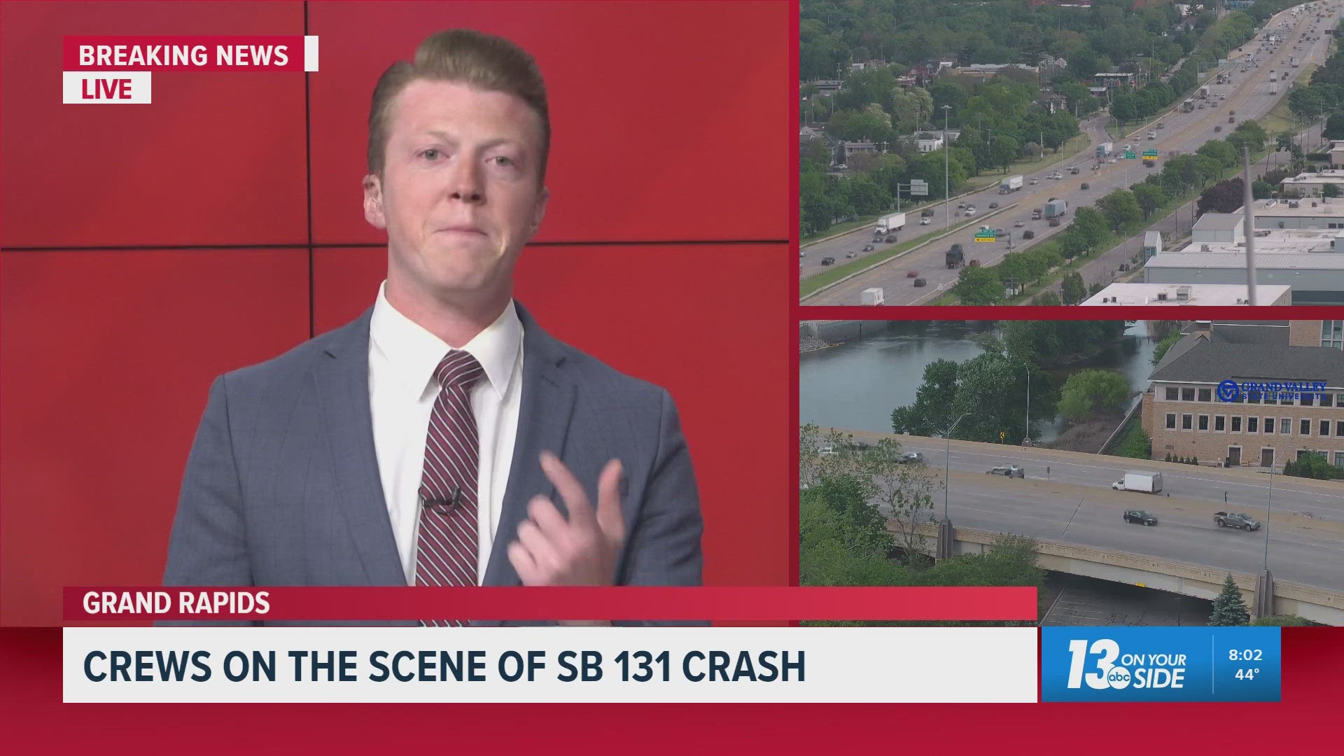 Wrong-way driver on US 131 causes head-on crash at S-curve