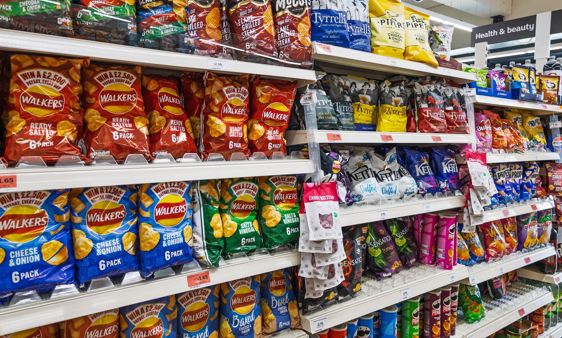 Revealed: The least healthy snacks from Mini Cheddars to Pom-Bears and ...