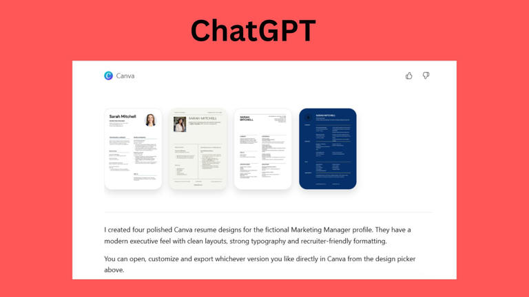 I tested ChatGPT vs Claude vs Gemini to build a resume — here's the winner