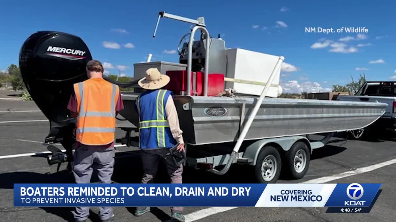 Boaters urged to clean, drain and dry boats