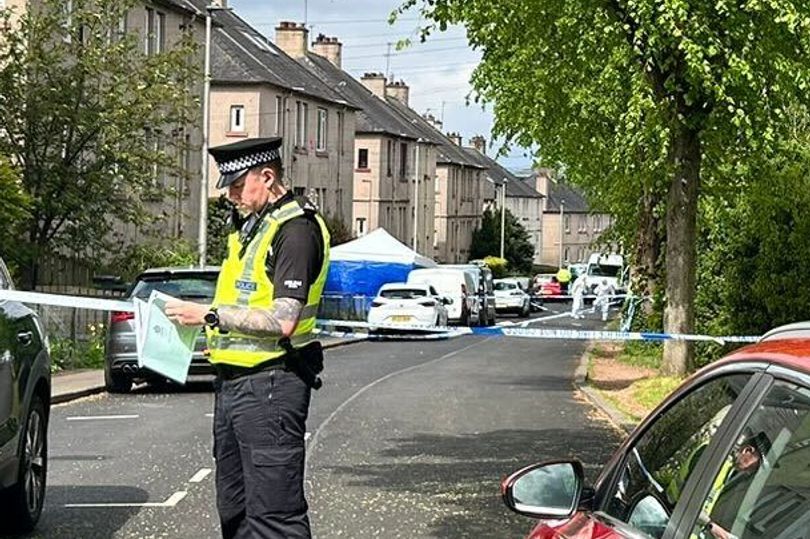 Edinburgh street locked down as forensics and police tent spotted ...
