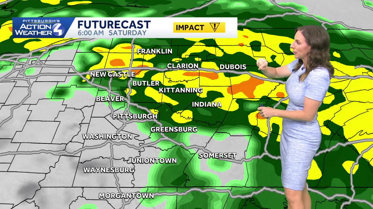 Heavy rain to start Memorial Day weekend