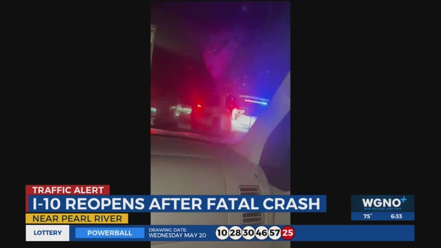 Lanes of Interstate 10 near Mississippi state line reopened after fatal ...