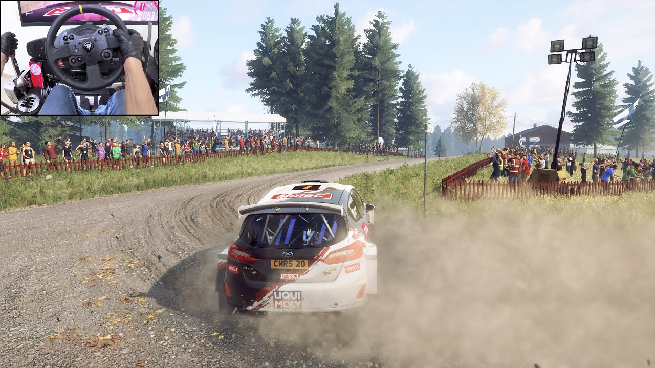 How the Fiesta R5 MK2 feels in realistic rally racing gameplay