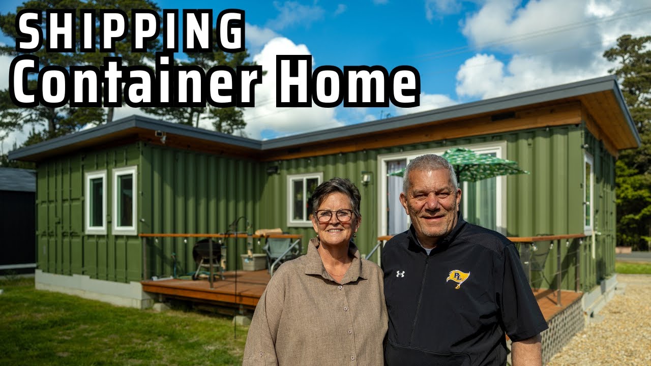 The first permitted shipping container home in Washington!
