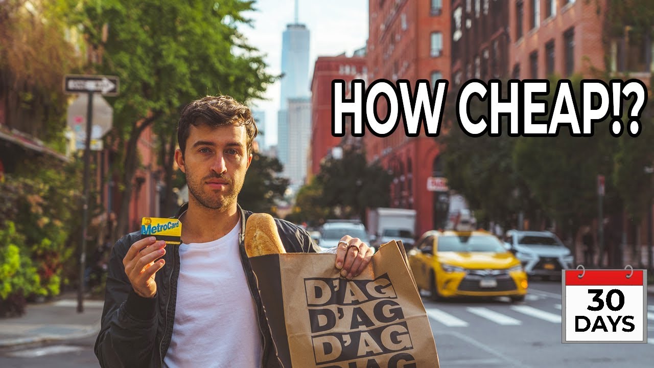 Living in NYC as cheap as possible (30 day challenge)