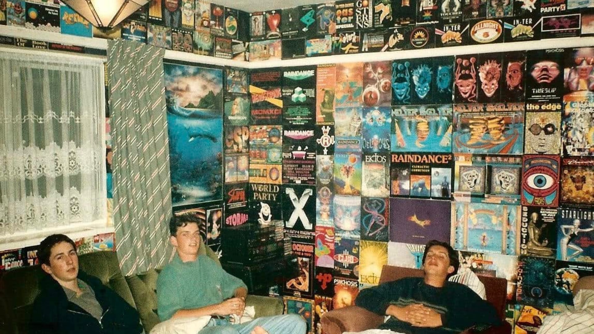 The 90s posters we had on our bedroom walls