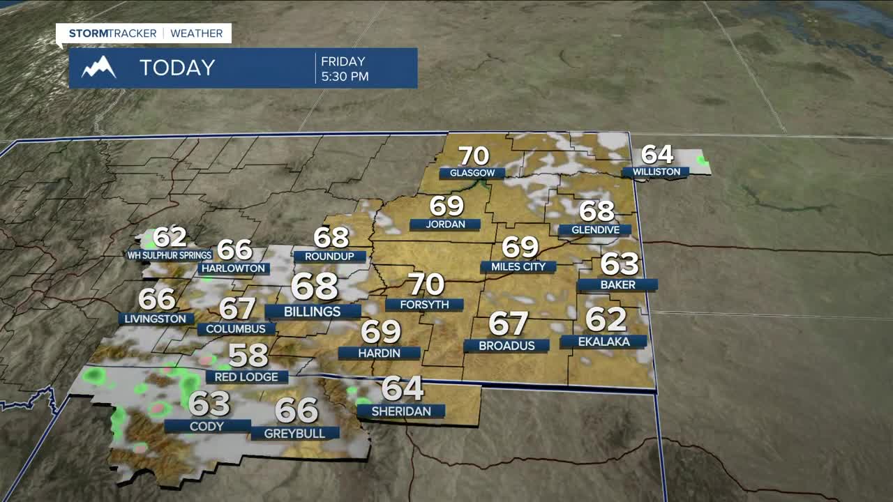 Q2 Billings area weather: A mainly dry and warm to hot Memorial Day weekend