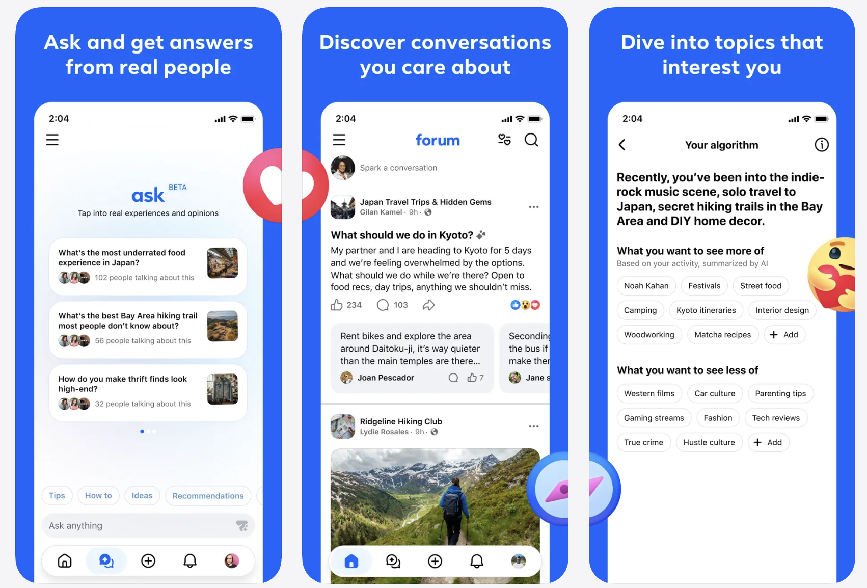 Meta quietly launches a new Reddit-like app called Forum