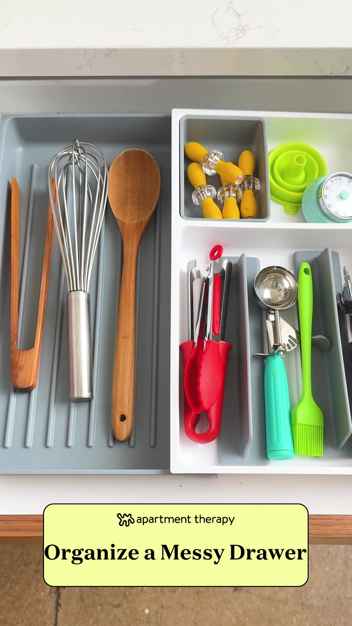 How to organize a messy drawer