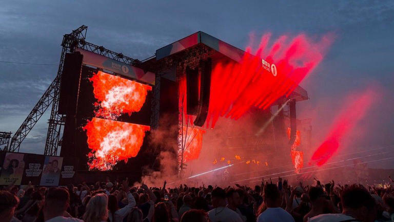 Radio 1's Big Weekend has 'carnival' atmosphere