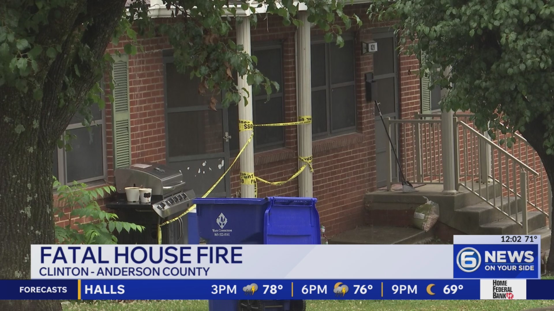 One dead after house fire in Clinton