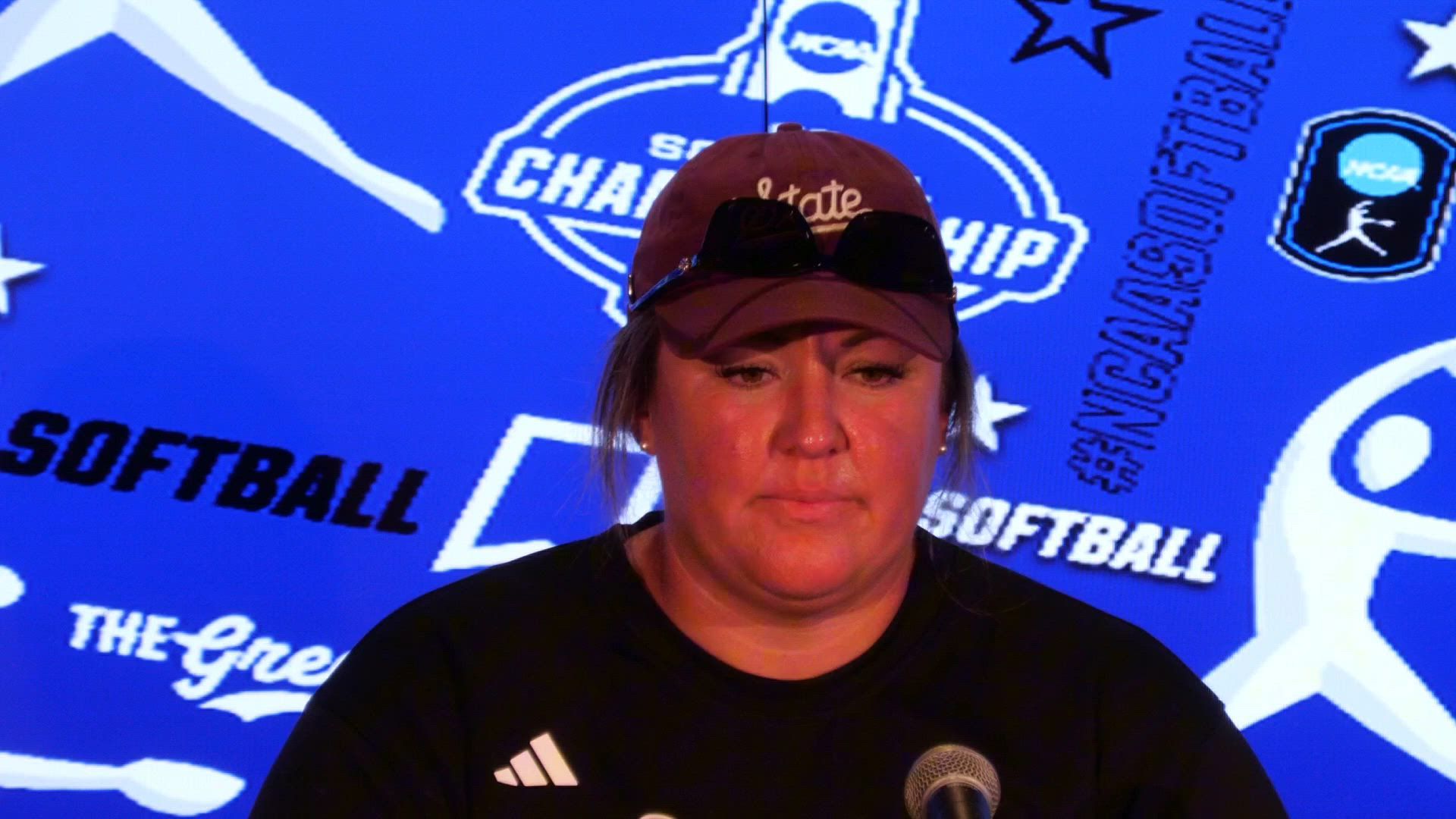 Mississippi State's Samantha Ricketts and players recap win vs. Oklahoma