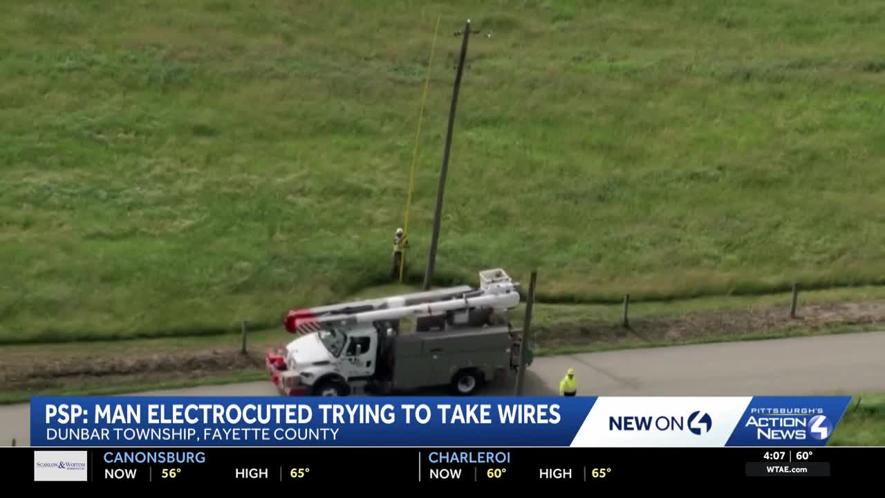 Man electrocuted while allegedly trying to take wires from live lines ...