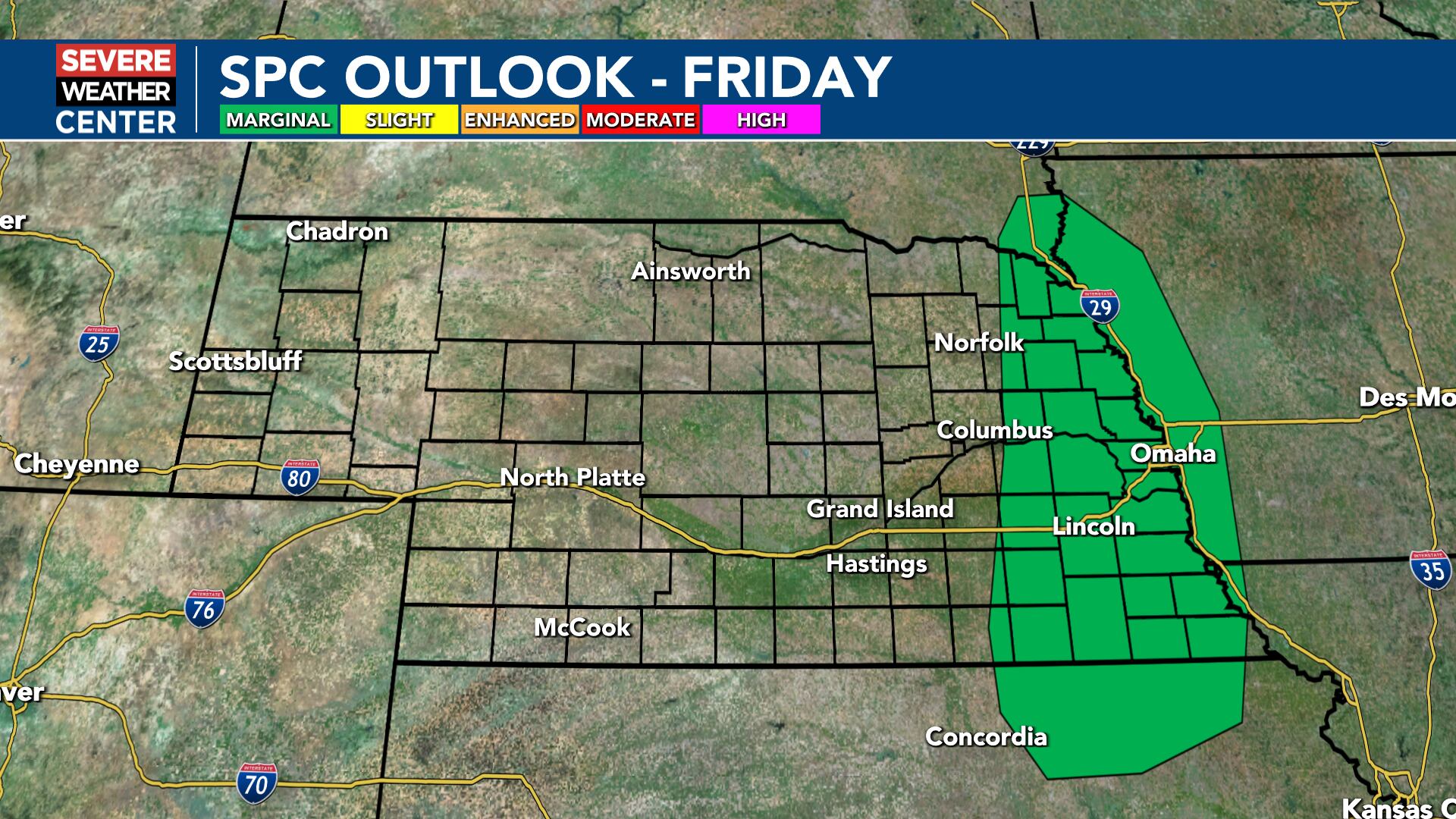 Showers and storms today, then warming trend takes over