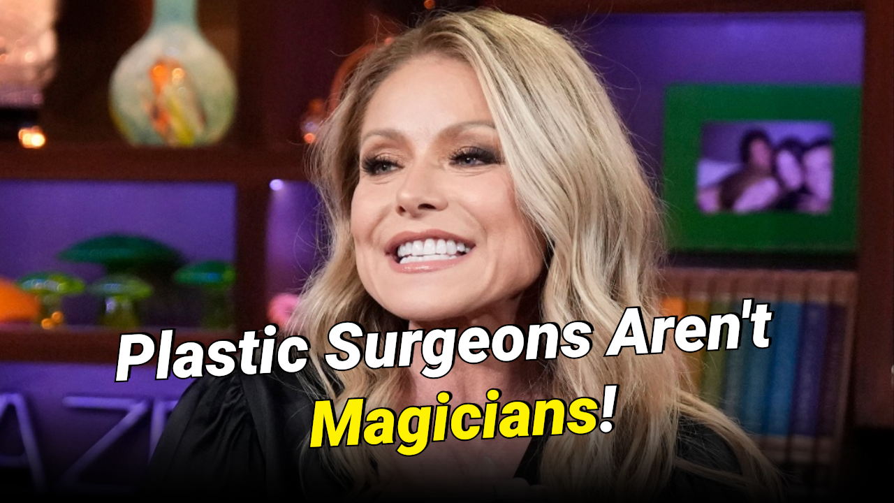 Kelly Ripa defends plastic surgeons against 'AI face': 'They're not ...