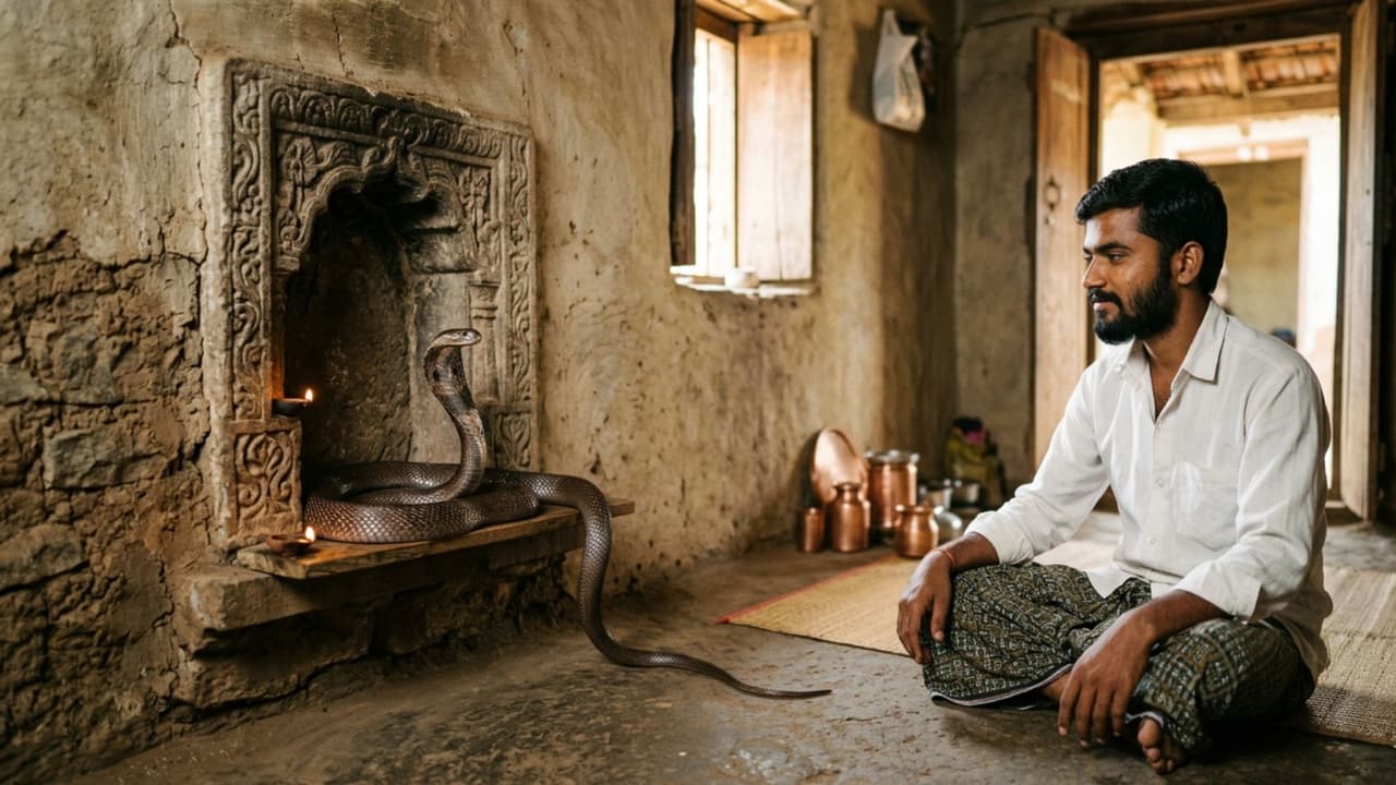 Shetpal village: India’s ‘snake village’ where cobras are welcome in homes!